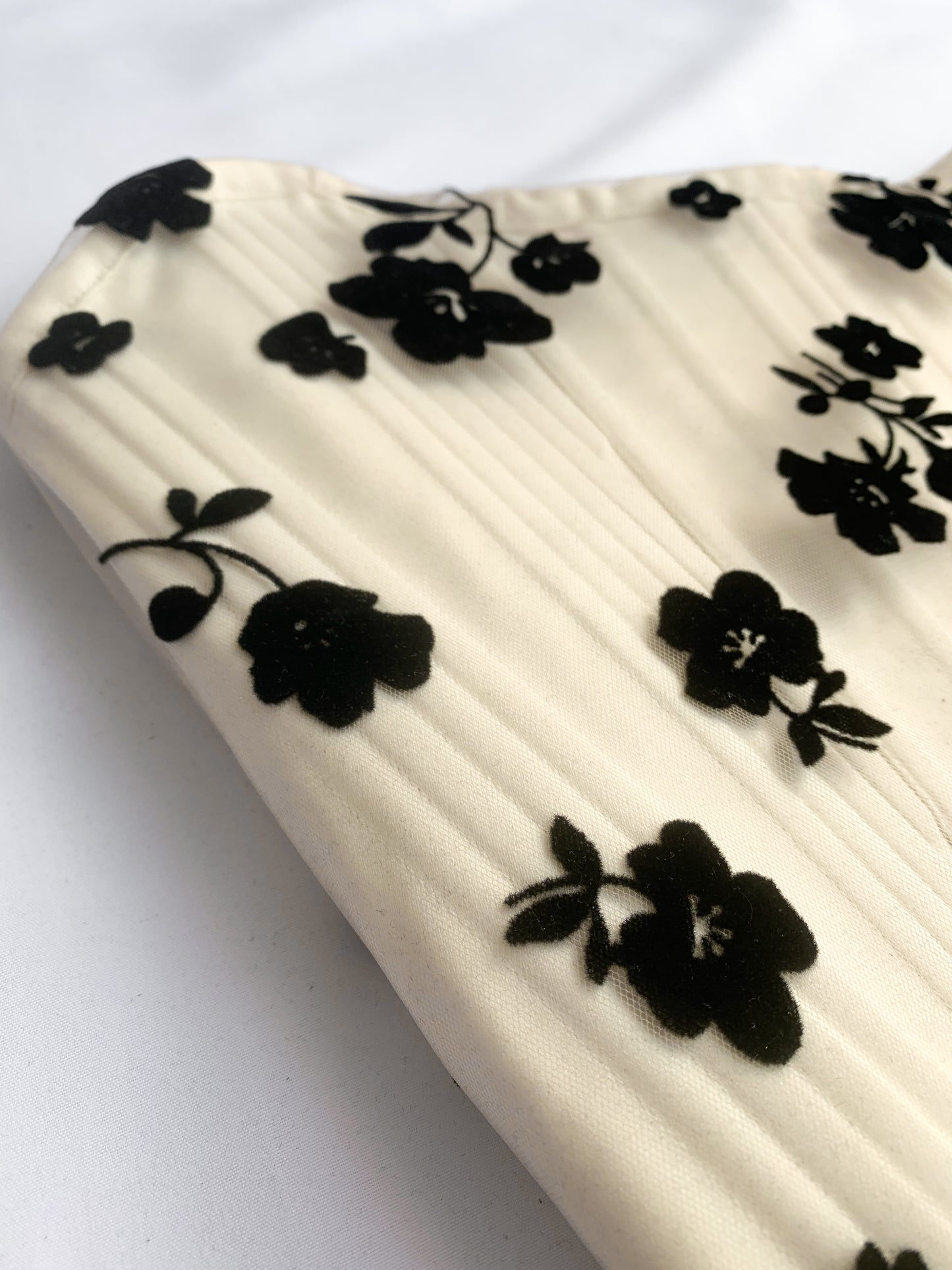 Floral handmade corset