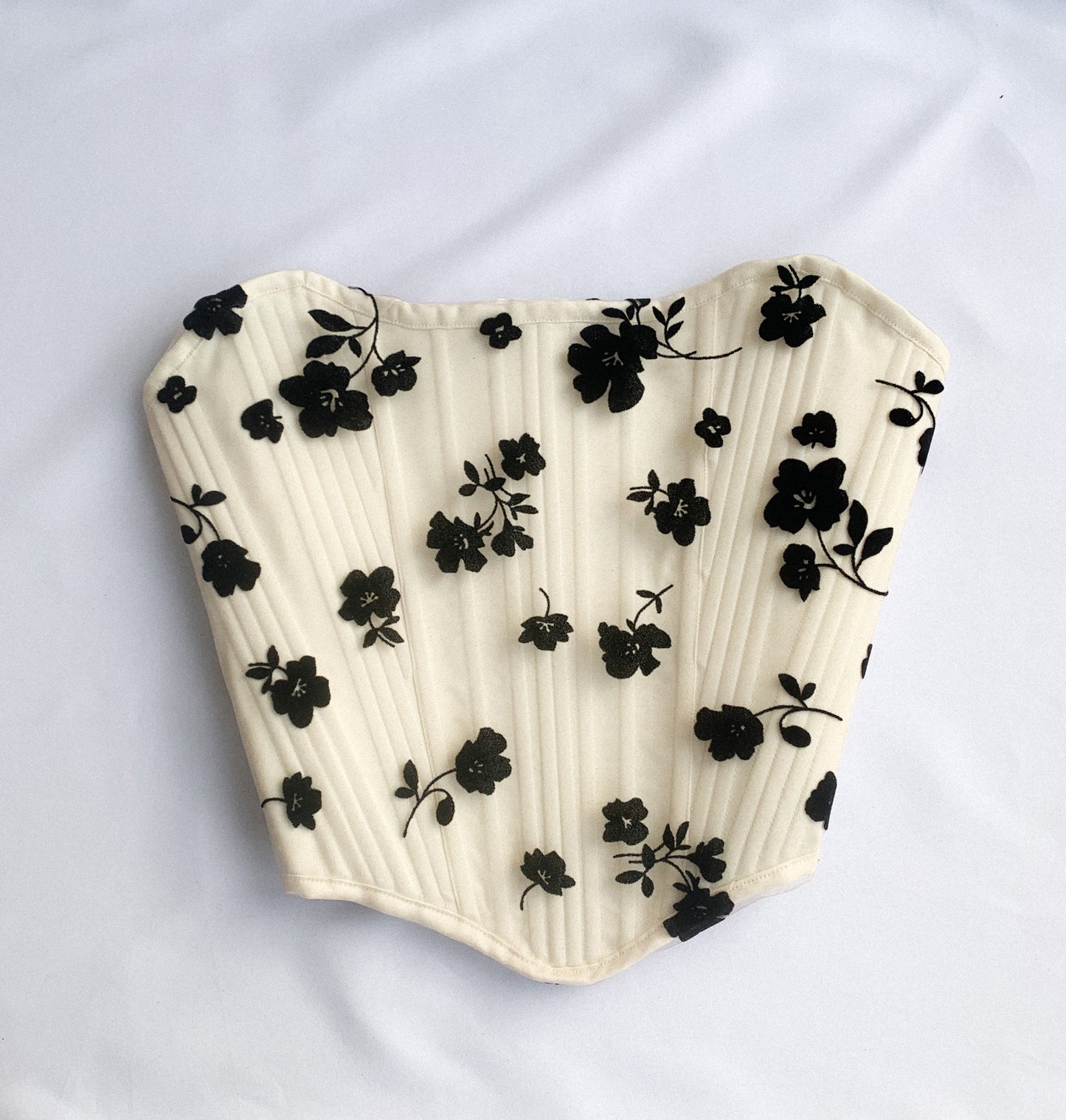 Floral handmade corset