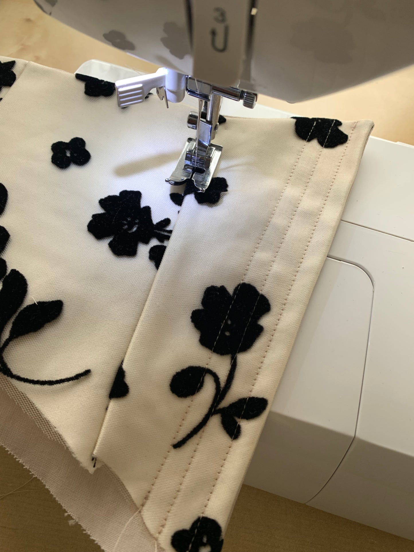 Floral corset belt
